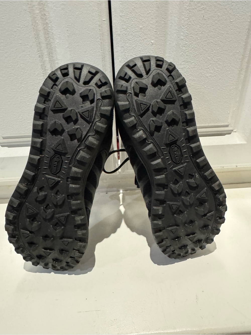 Merrell Black Trail Sneakers with Lugged Outsole